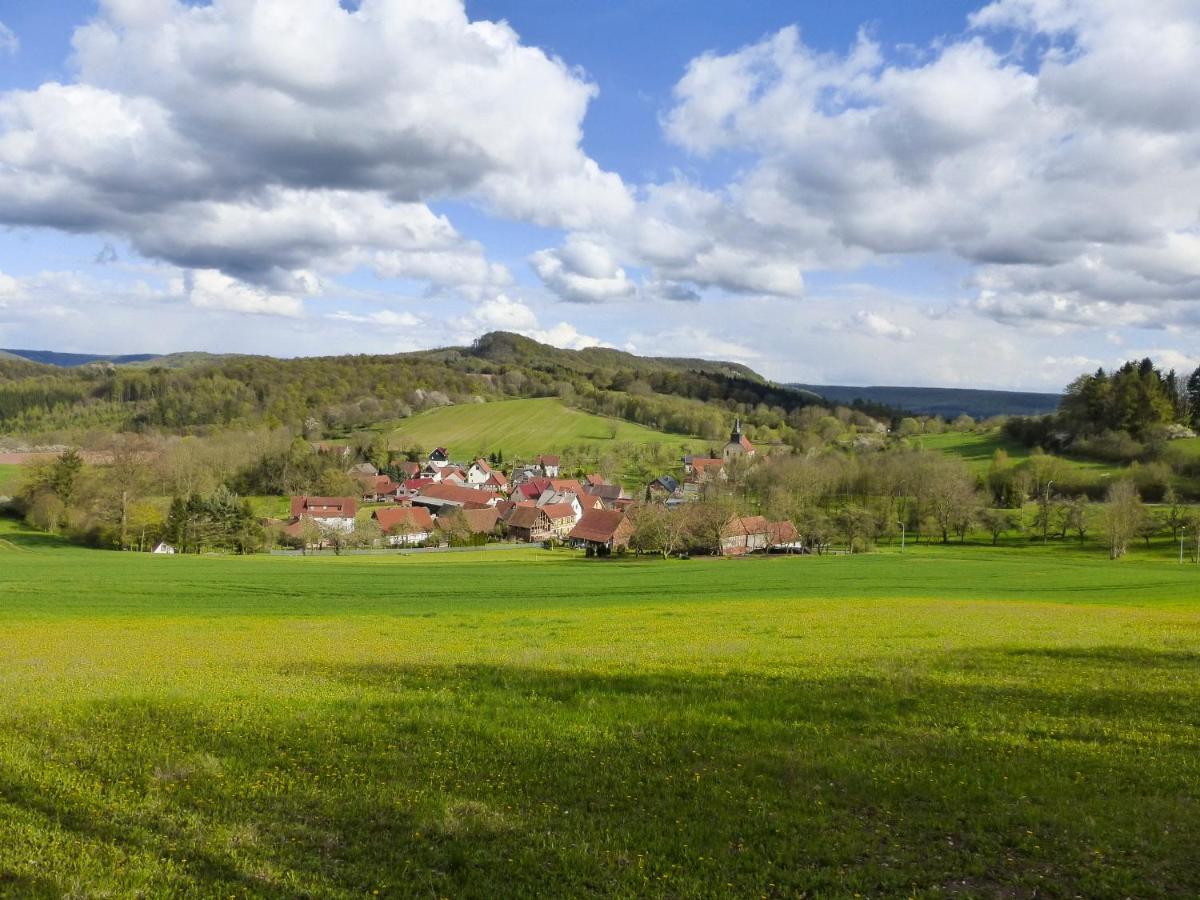 Gemuetliche Fewo Am Huelfensberg Und Dem Gruenen Band Doringsdorf Dış mekan fotoğraf
